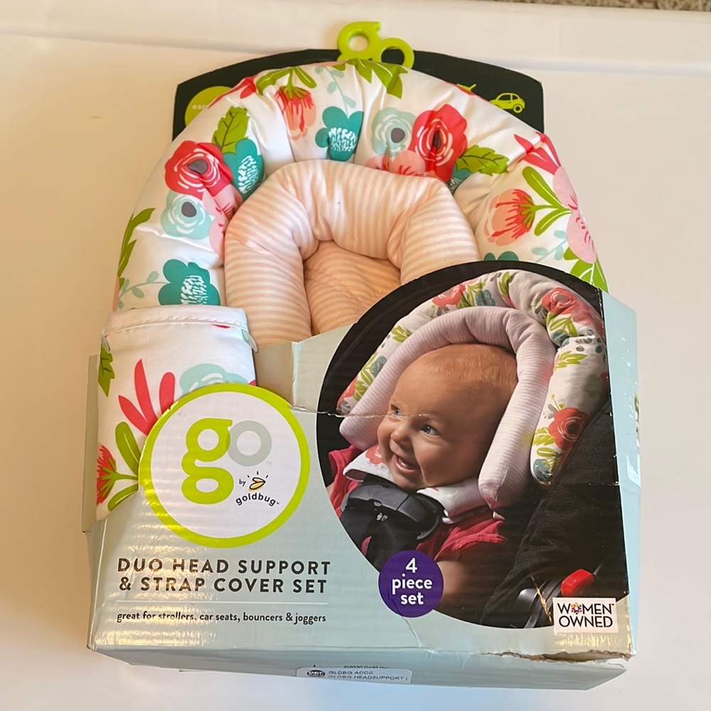 Go head support & strap cover set - NEW